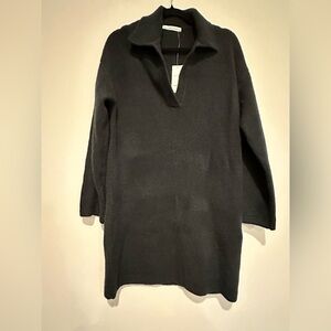 Abercrombie & Fitch Black V-Neck Sweater